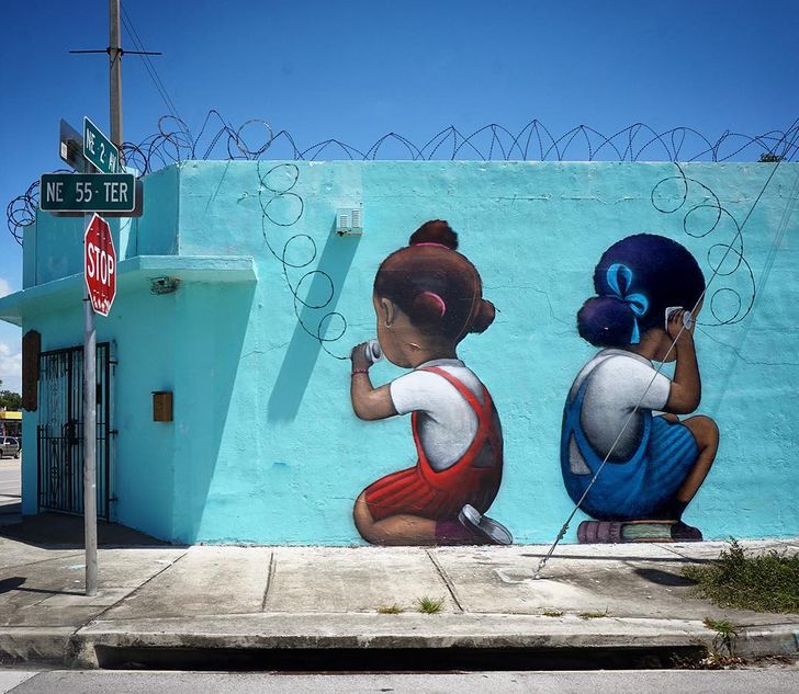 An Artist Paints Lively Murals That Can Make Your Inner Child Rejoice