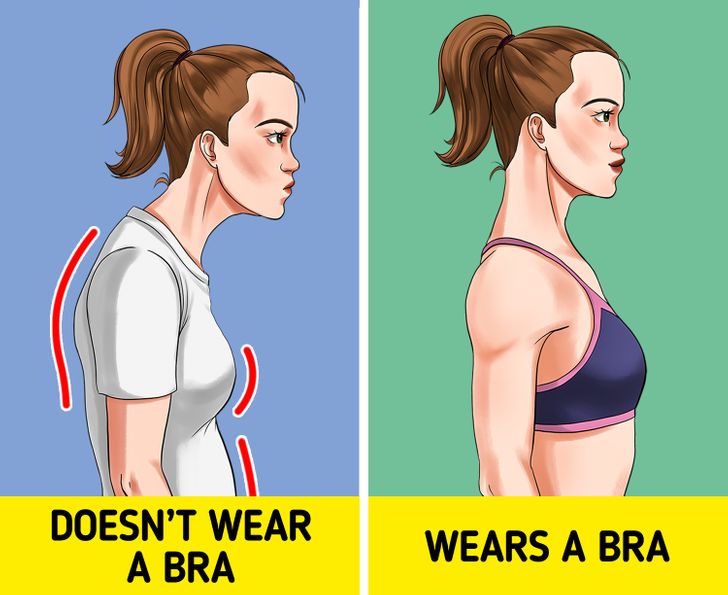 Что может случиться с вашим телом, если вы носите бюстгальтер каждый день