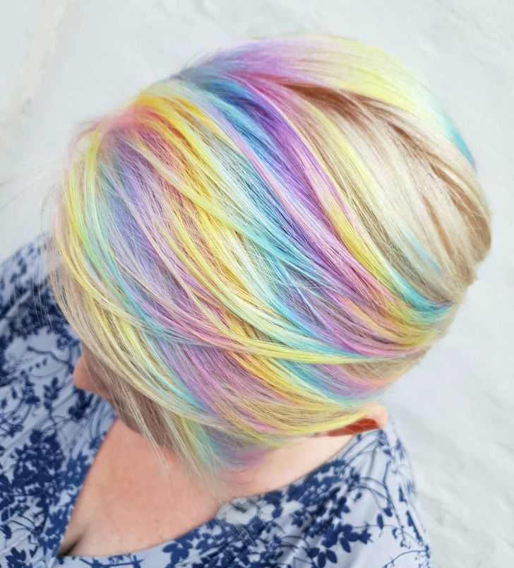 A Hair Color Artist Spills Rainbows on His Clients’ Hair, and Each Time ...