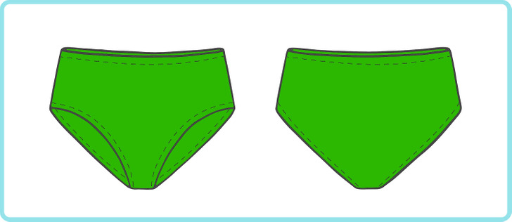 Choosing panties for your body type