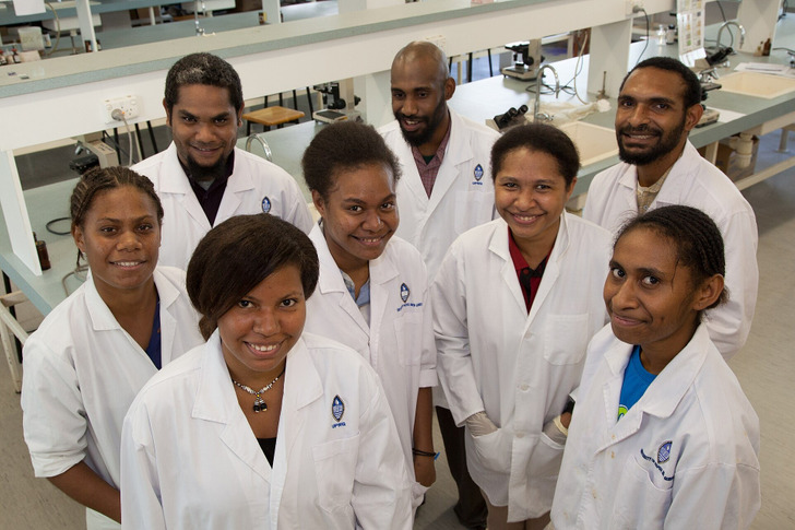 Illustrative photo: medical students at Port Moresby General Hospital, Papua New Guinea