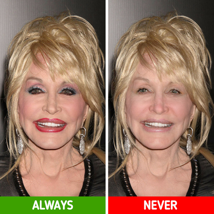 Dolly Parton Without Makeup And Wigs The Unseen Side Versus TV