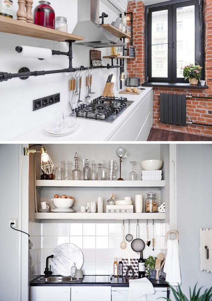 13 Smart Ideas to Make a Small Kitchen Feel Bigger