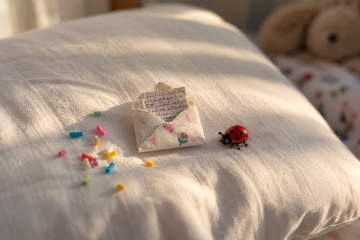 Tiny Envelopes, a Fairy Kingdom and a Ladybug Steed