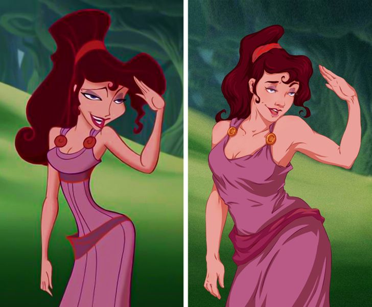 What These Cartoon Characters Will Look Like With Realistic Bodies
