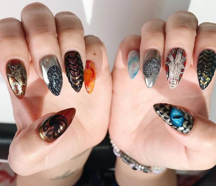 19 Women Who Opted for Unconventional Nail Designs and Hit the Jackpot