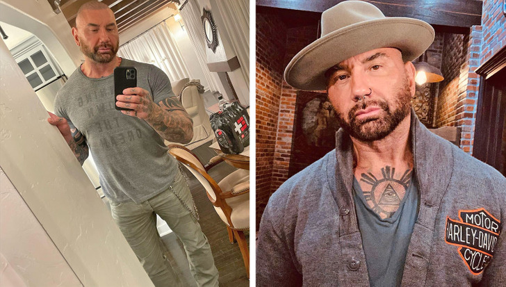 Dave Bautista had to sweat off Guardians of the Galaxy makeup