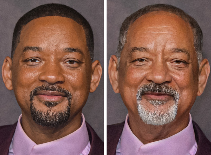 What 10 Celebrities Who Seem to Be Forever Young Would Look Like If They Aged Like Everyone Else