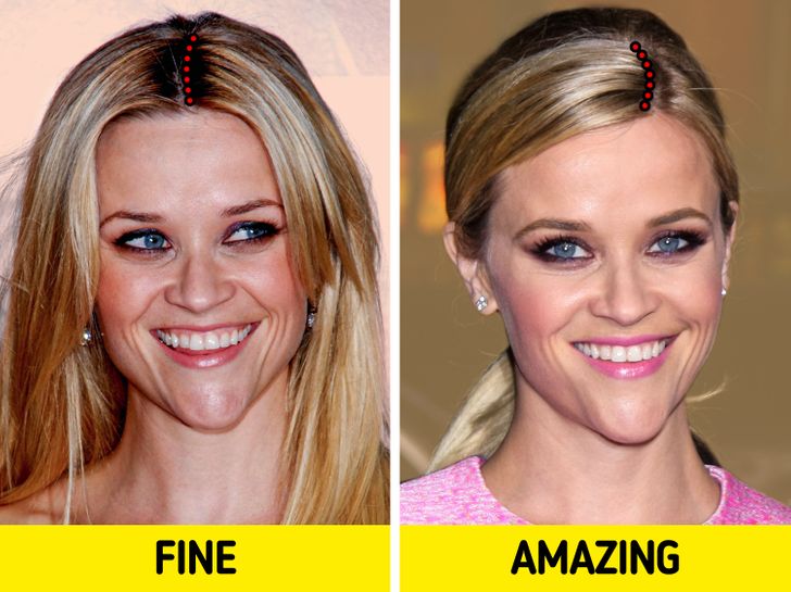 What Type of Hair Parting Fits You Better According to Your Face Type