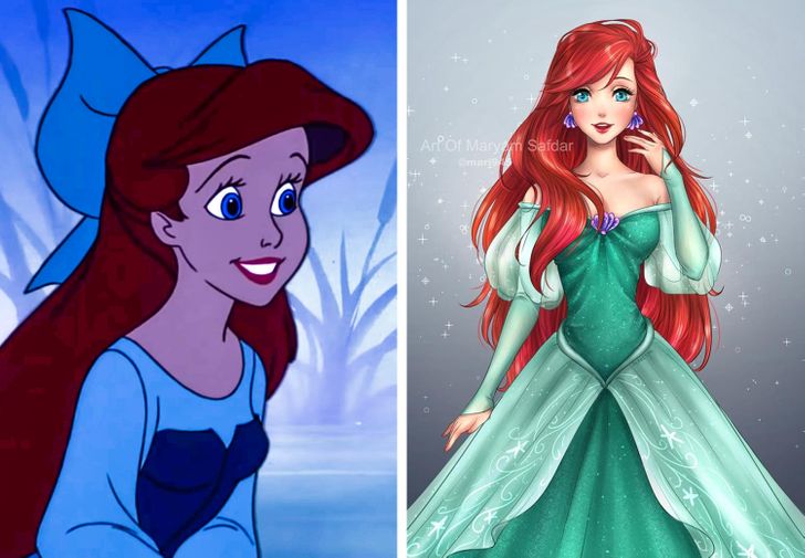 Disney Princesses As Anime Characters  Pixolog design art and  photography
