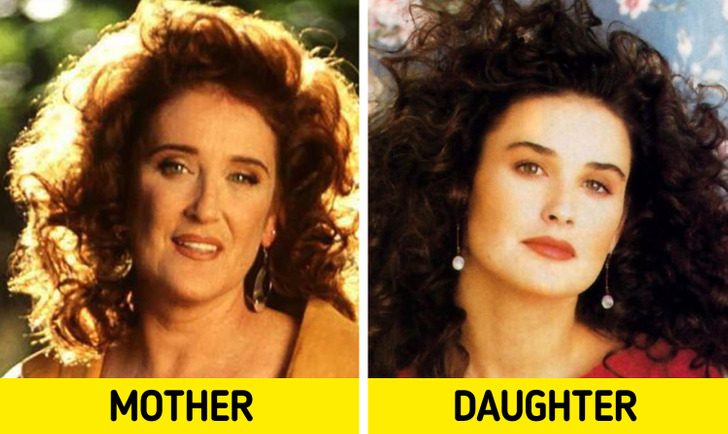 11 Famous Celebrities Whose Mom Looked Absolutely Gorgeous When They Were  Young / Bright Side