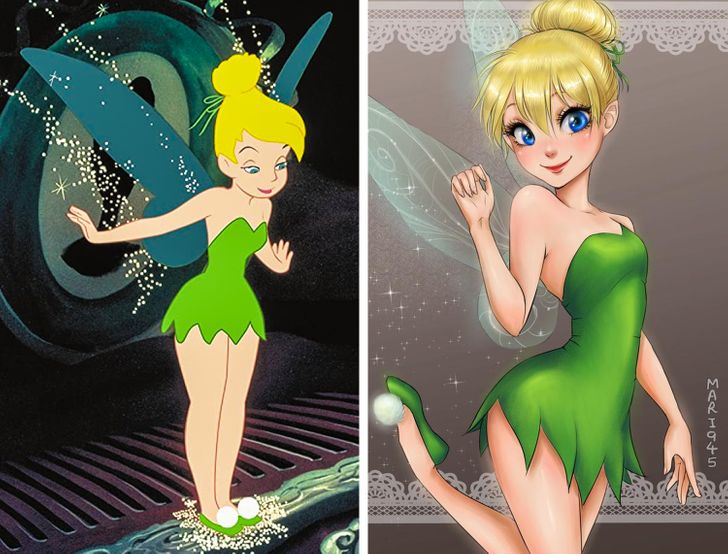 What Your Favorite Disney Characters Would Look Like If They Were Anime /  Bright Side