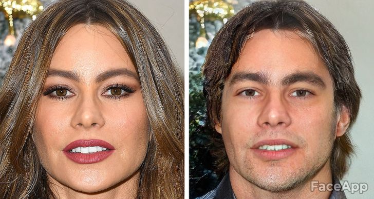 famous men who look like women