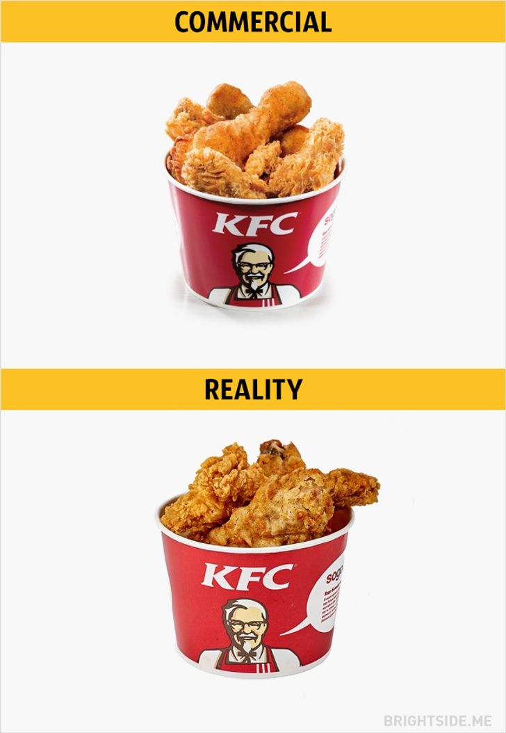 Buy Expectation vs reality food No Survey