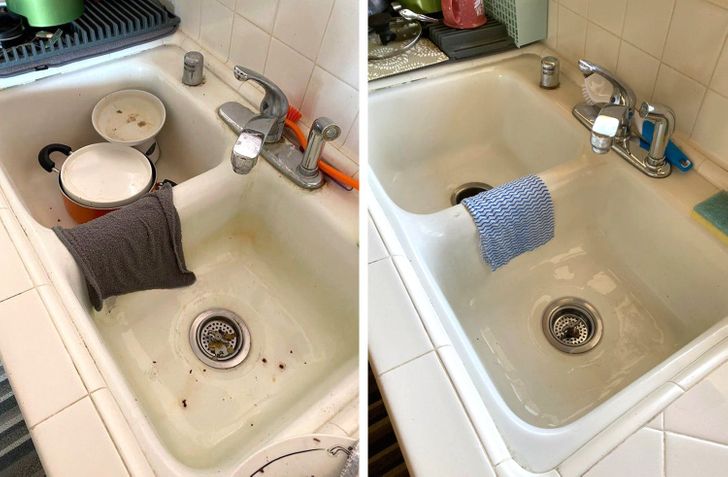 Mum reveals how she cleaned up her filthy old Le Creuset frying pan after  30 YEARS of build up