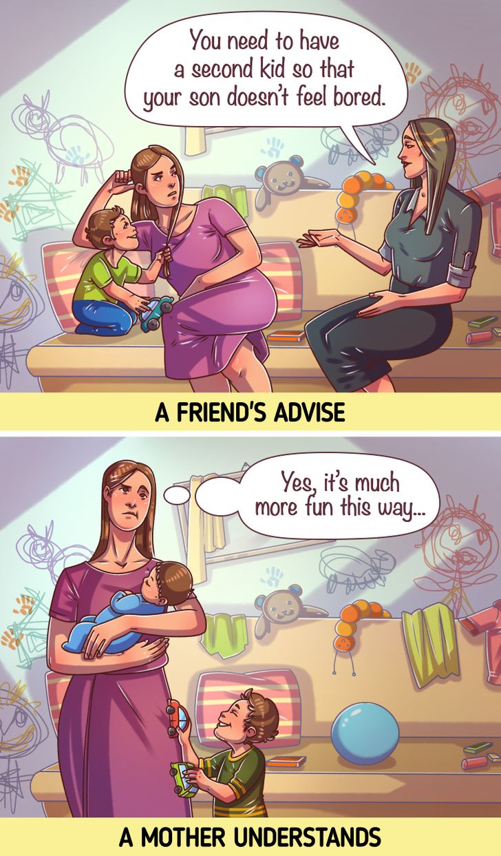 12 “Priceless” Pieces of Advice That We’d Better Not Give to Parents