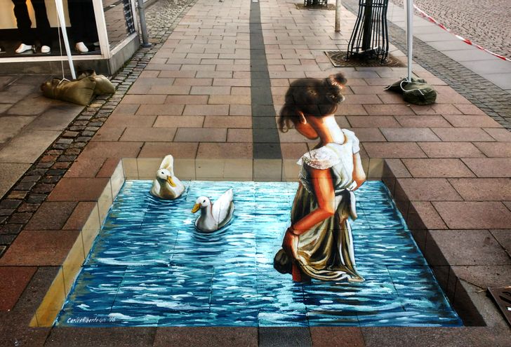 An Artist Lights Up Dull Streets With 3D Art That’s So Magical, It’ll Make You Question Reality