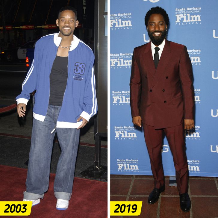 How 15 Same-Age Pairs of Celebs Looked on Red Carpets in the 2000s vs Now