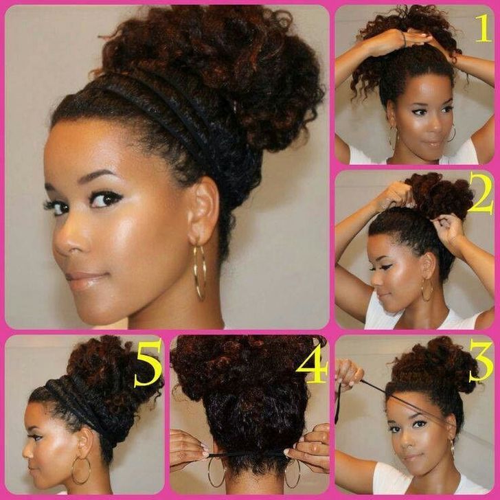 14 fantastic hairstyle tutorials for short and naturally curly hair