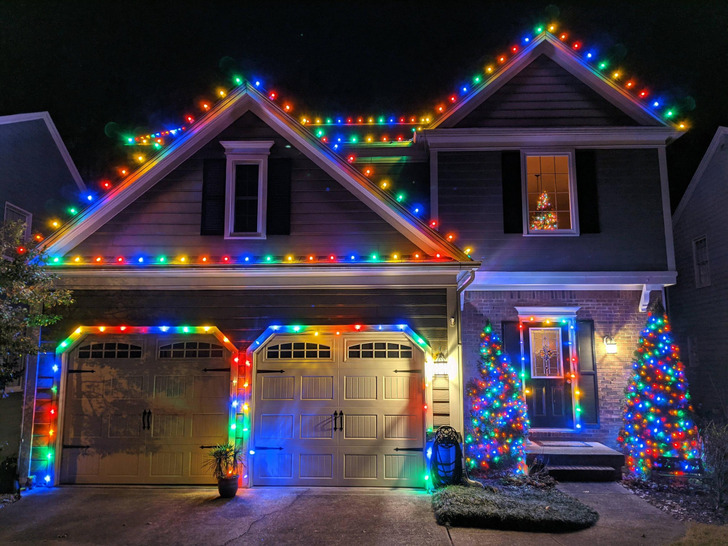 A 4-Year-Old Talked a Parent Into Lights for the First Time and Screwed In Most of the Bulbs