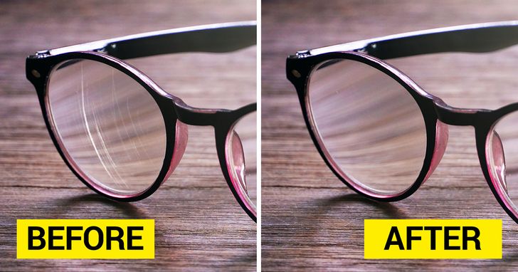 11 Ways to Save Your Scratched Eye Glasses You Might Have Wanted to Throw  Away / Bright Side