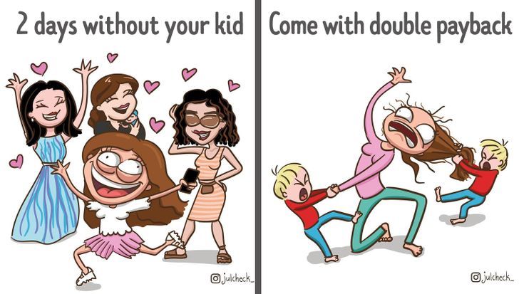 An Artist Is Shaping the Way We See Motherhood in 10+ Illustrations