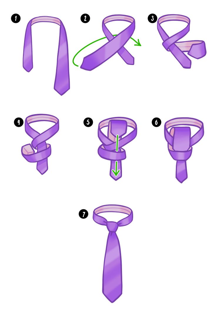 7 Ways to Tie a Tie / Bright Side