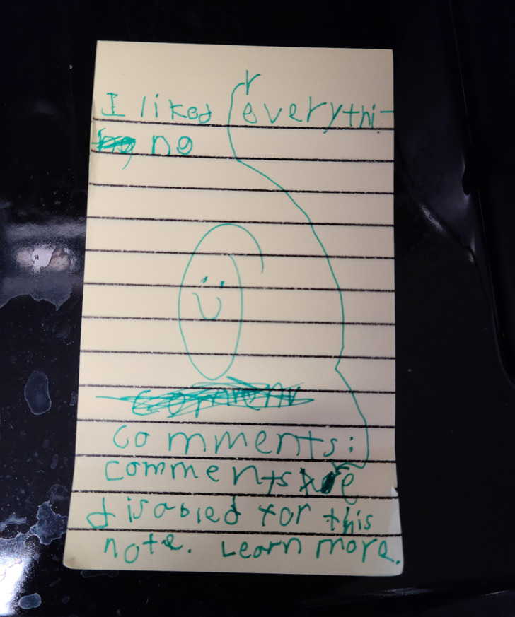 A Dad Asked His Son to Review His Lunches, and the Review Came Back Like a Website