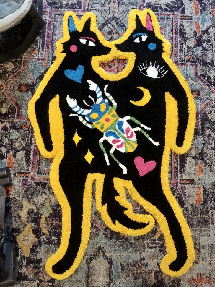 A First Rug for a 7-Year-Old’s Room, Trimmed With Sheep Shears