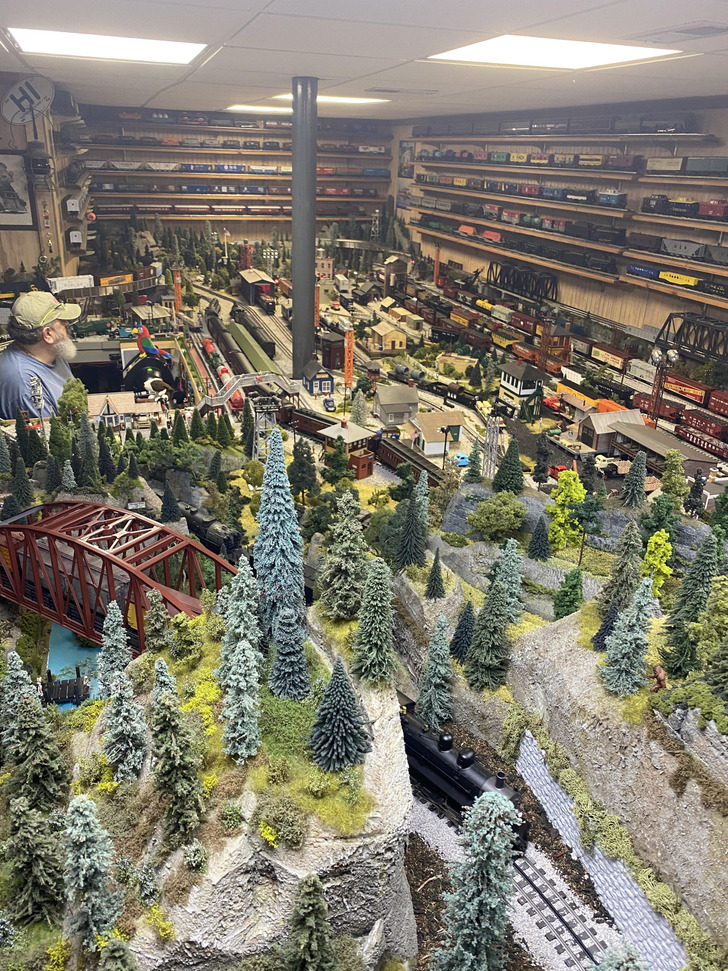 A Father-in-Law’s 20-Year Train Room, and Why One Family Member Visits It Every Year