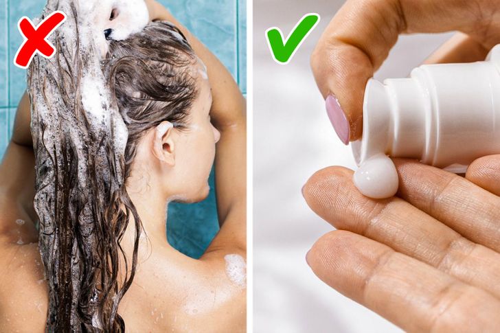 8 greșeli de spălare a părului pe care le poți face