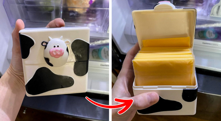 Joie Moomoo Cheese Singles Pod Cow Cheese Slice Fresh-keeping