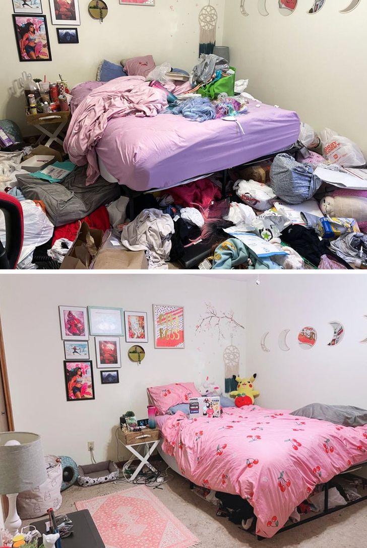 20+ People Showed Their Homes Before and After Cleaning, and the Difference Is Really Impressive