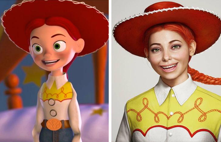 An Artist Turns Cartoon Characters Into Real-Life People, and We Want to  See Remakes ASAP