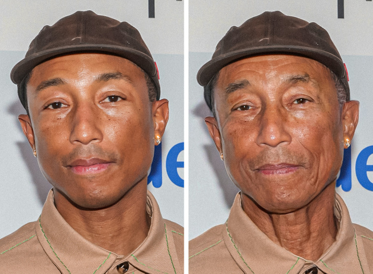 What 10 Celebrities Who Seem to Be Forever Young Would Look Like If They Aged Like Everyone Else