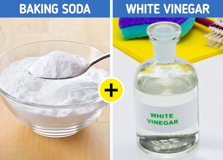 Cleaning shoes with on sale baking soda and vinegar