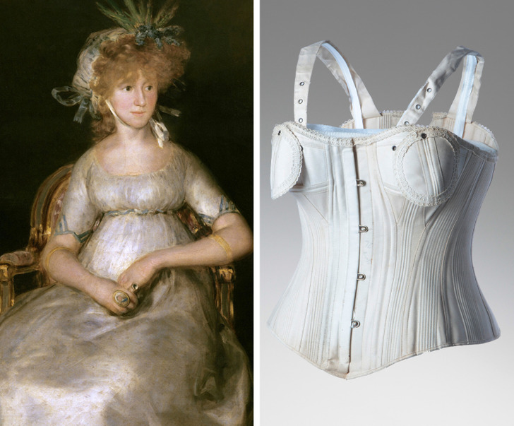 Check out this maternity corset 🔍 #museums #fashionhistory