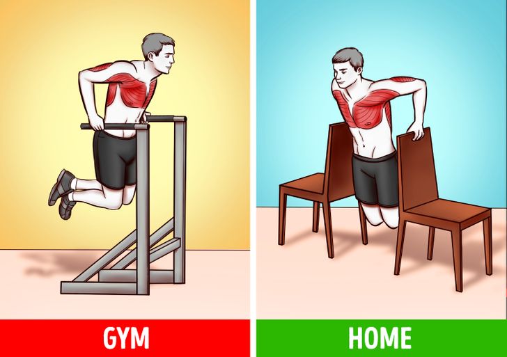 6 Gym Exercise Alternatives You Can Do at Home
