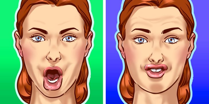 8 Exercises To Lose Chubby Cheeks And Get A Defined Face Bright Side