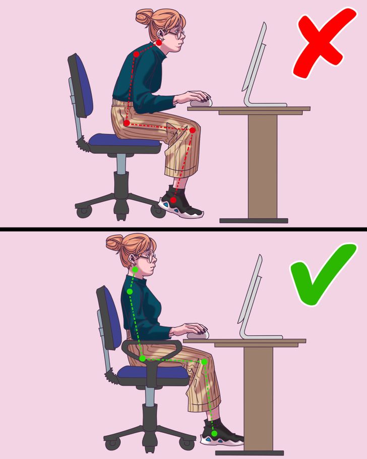 Posture and Balance Experts Explain 10 Bad Habits That Can Damage Office Workers’ Health