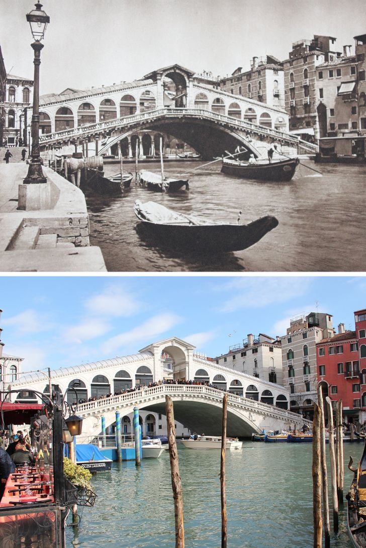 A Photographer Traveled Around Europe to Show How 100 Years Can Change Places