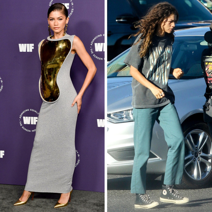 15+ Celebrities Who Look Dazzling on Red Carpets but Blend in With the Crowd in Everyday Life