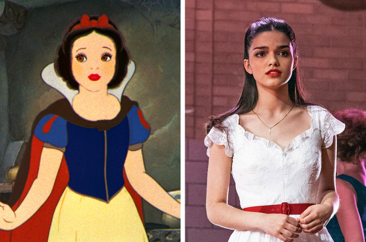 Si duken princeshat e Disney në karikaturat kundër versioneve të drejtpërdrejta
