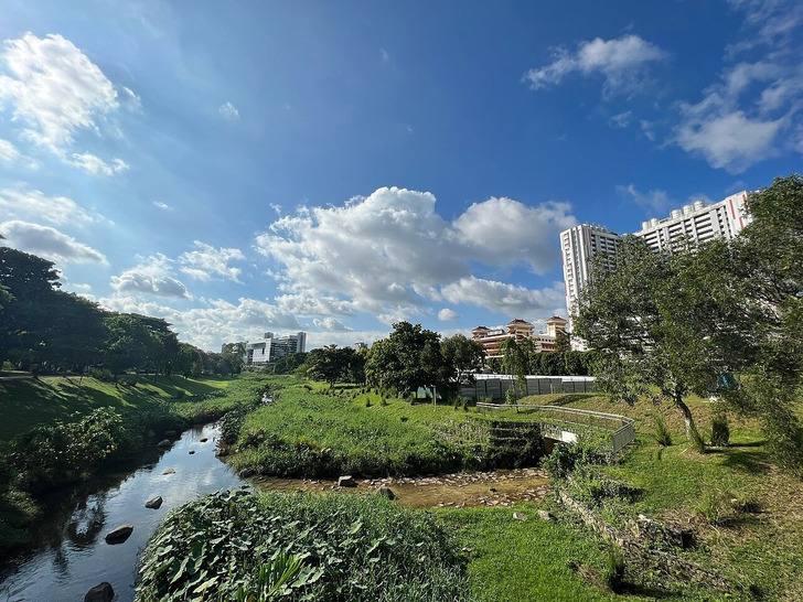 The Kallang River in Bishan-Ang Mo Kio Park