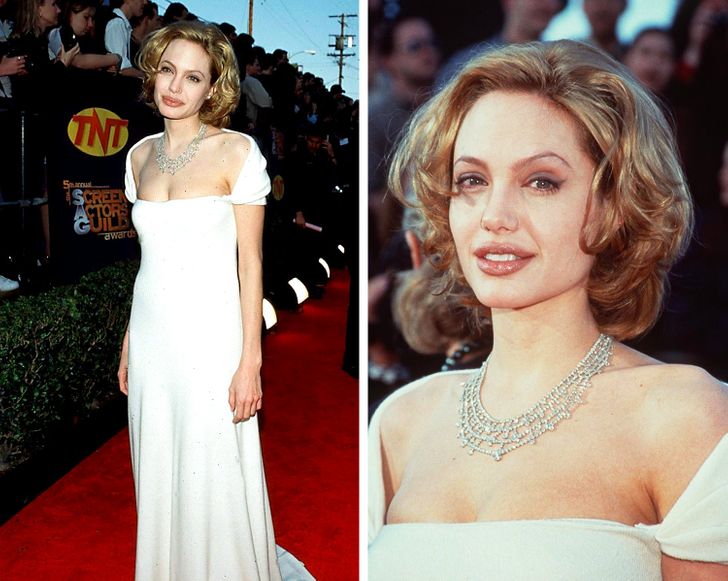 Why Angelina Jolie Looks Like a Goddess Even as a Punk or a Housewife