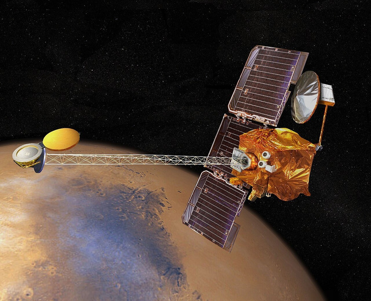 2001 Mars Odyssey, artist’s concept