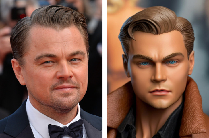 How Famous Celebrities Would Look as Barbie and Ken Dolls