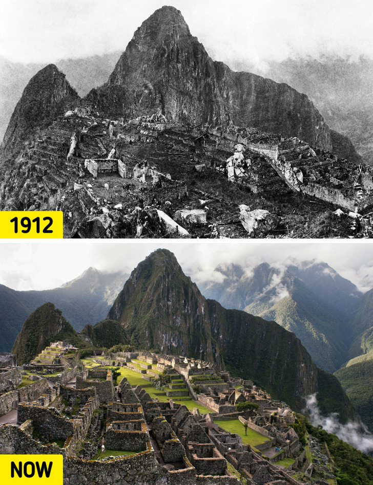 8 สถานที่แปลกใหม่ที่เปลี่ยนไปอย่างสิ้นเชิงในช่วง 100 ปีที่ผ่านมา