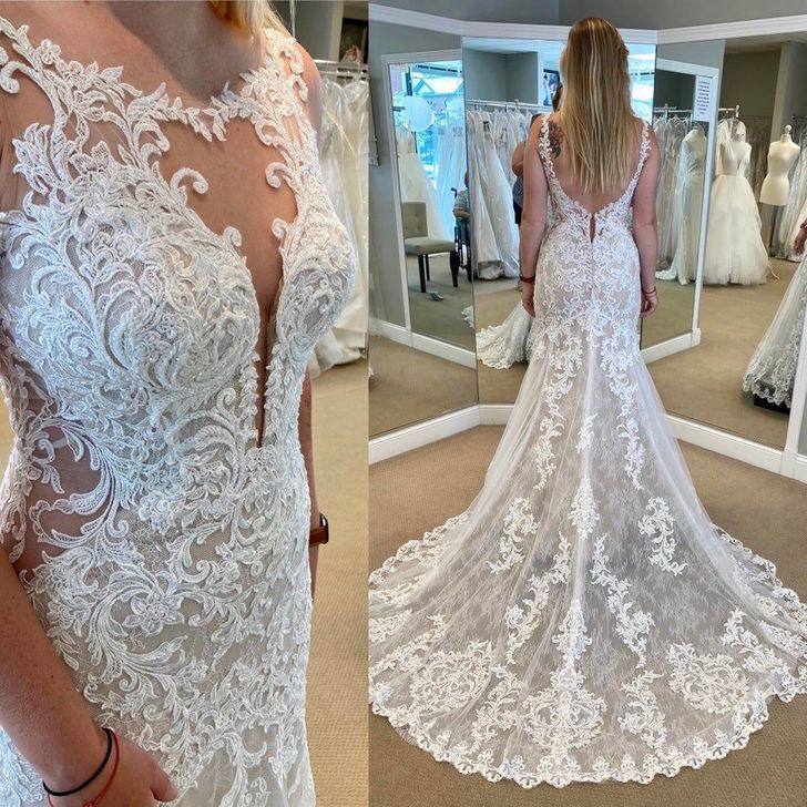 27 Brides in Their Wedding Dresses Who Proved You Don’t Need to Spend a ...