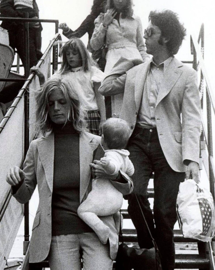 Paul and Linda McCartney, 1972